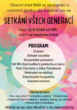 Pozvánka na setkání všech generací